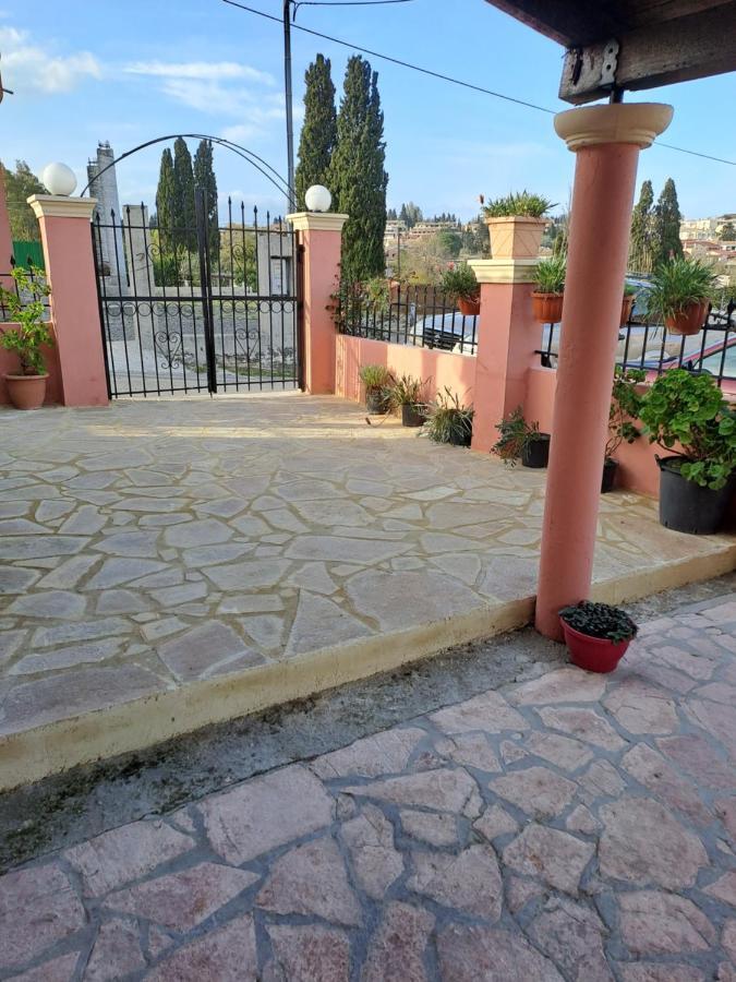 Spiros Corfu Apartment Kanali  Bagian luar foto